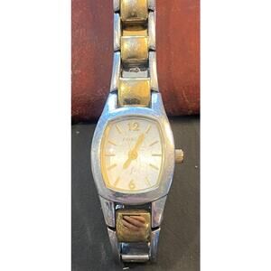 Women's 17mm Two Tone Fossil F2 Watch